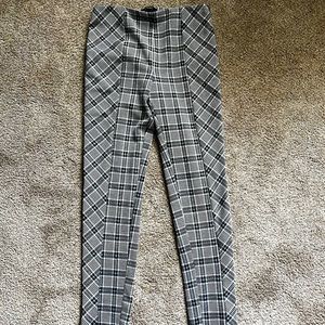 Forever 21 high waist plaid pants